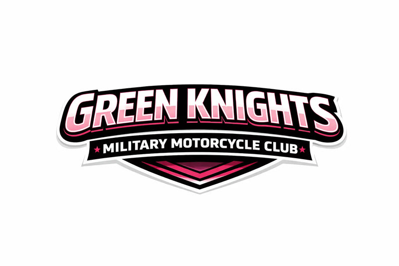 Green Knights Military Motorcycle Club-Beckys-Boutique.com