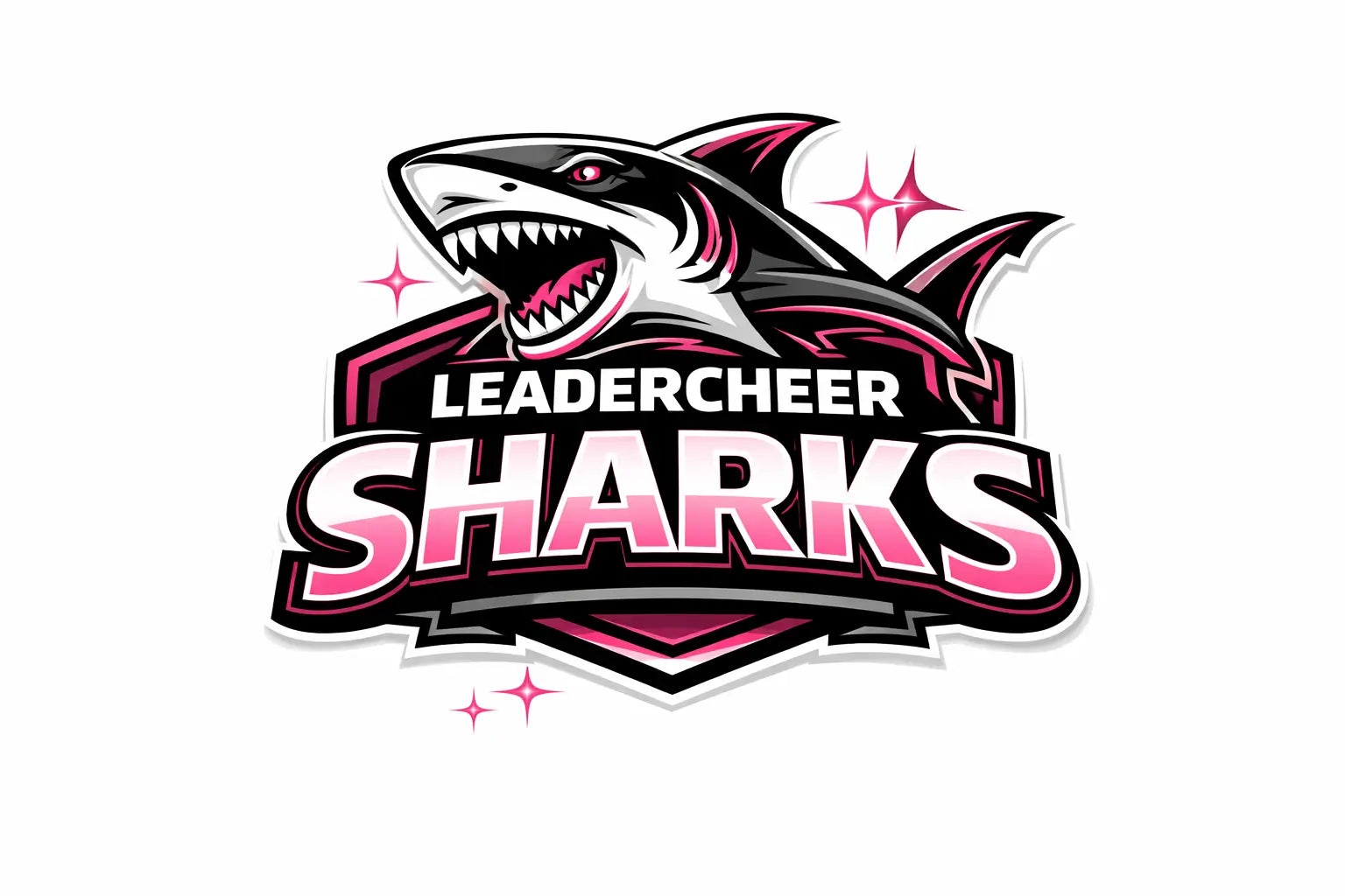 LeaderCheer Sharks-Beckys-Boutique.com