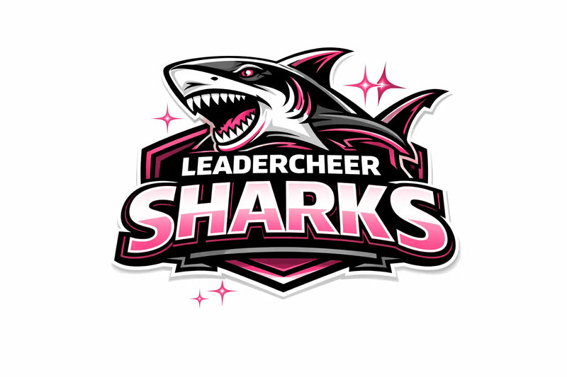 LeaderCheer Sharks-Beckys-Boutique.com