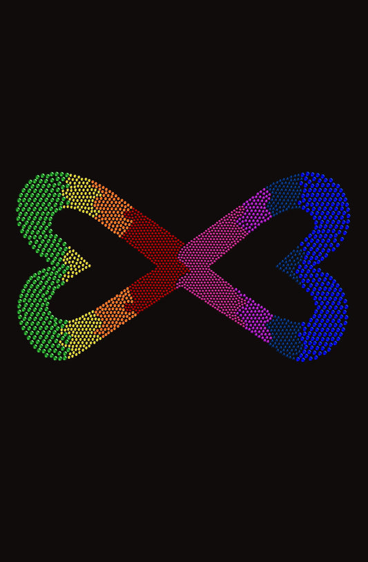 Asperger's Awareness Autism Rainbow Infinity Symbol Shirt