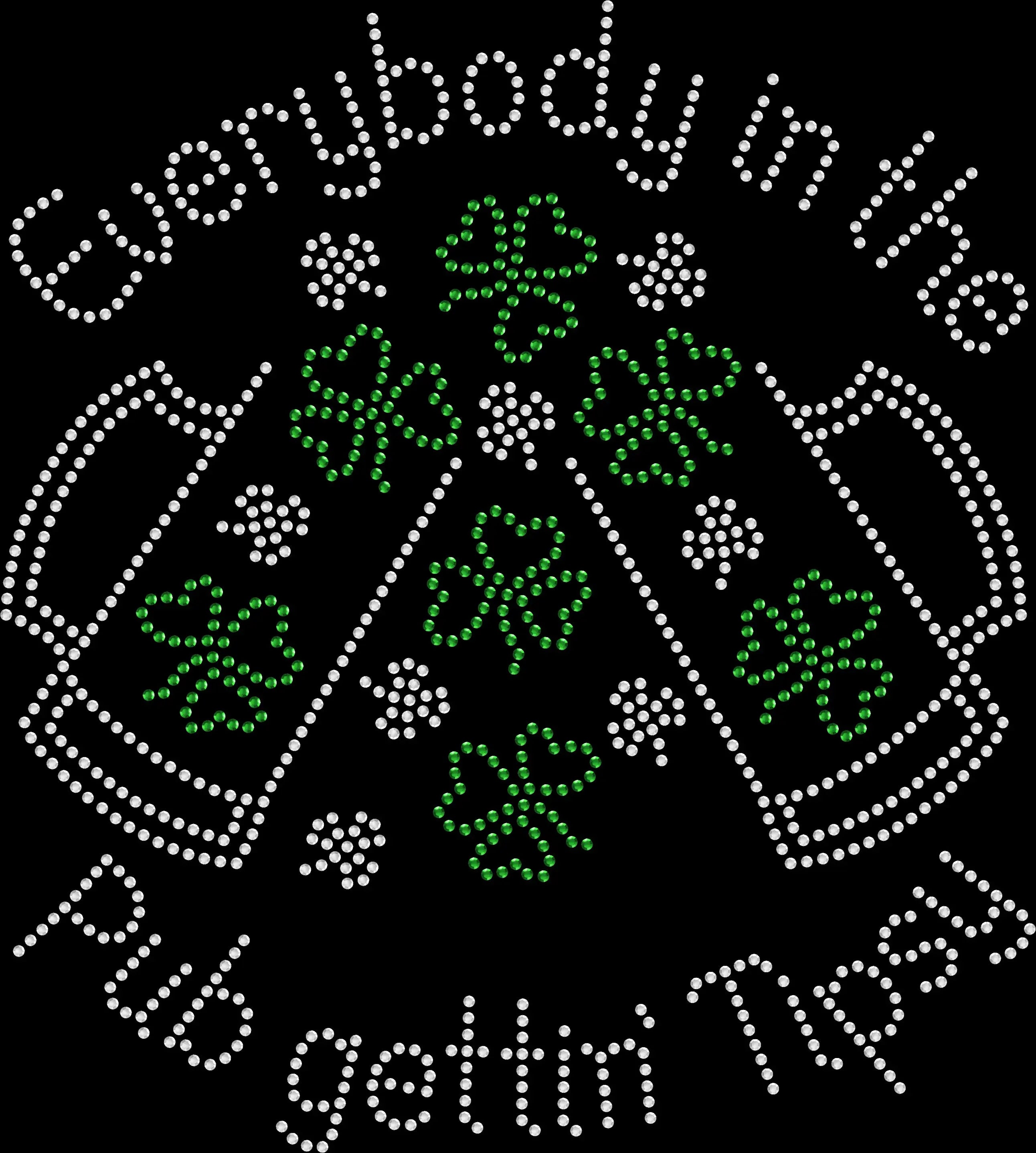 Everybody in the Pub Getting Tipsy rhinestone shirt featuring sparkling crystal lettering with beer mugs and shamrock clovers on a soft women’s St Patrick’s Day holiday tee, perfect for pub crawls and festive celebrations