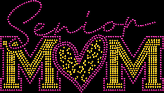 Senior Mom Cheetah Heart shirt featuring a bold animal print inspired heart design created with premium glass rhinestones or holographic spangles. Sparkling Senior Mom apparel for Senior Night, school spirit events, senior activities, graduation photos, parties, commencement ceremonies, and senior-year celebrations. 🎓💖🐆✨💎🎉