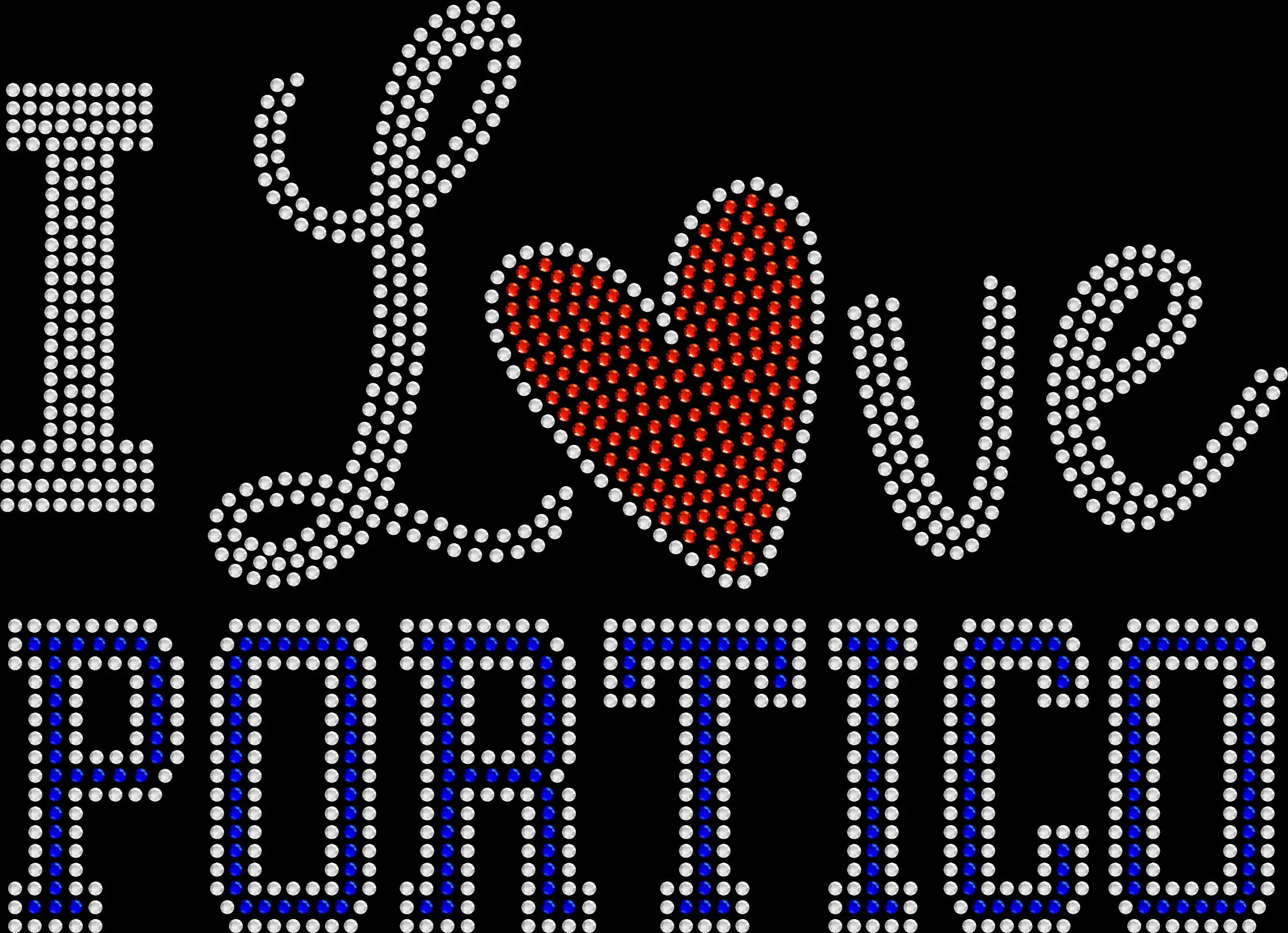 I Love rhinestone shirt featuring sparkling crystal lettering with a heart replacing the O and custom personalized name on a soft t-shirt, personalized bling apparel