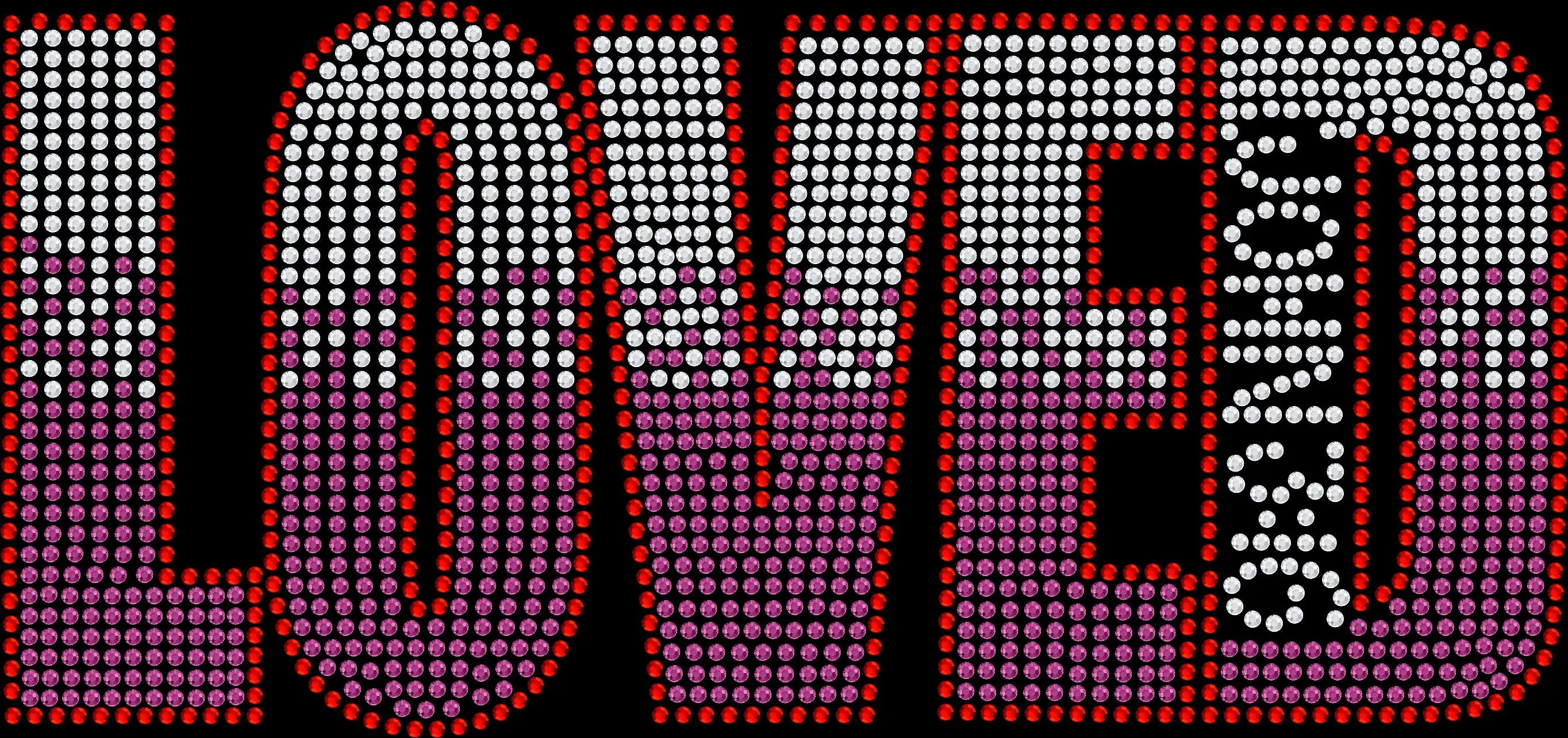 LOVED John 3:16 rhinestone shirt featuring ombre crystal lettering and scripture detail on a soft Christian faith-inspired women’s fashion tee