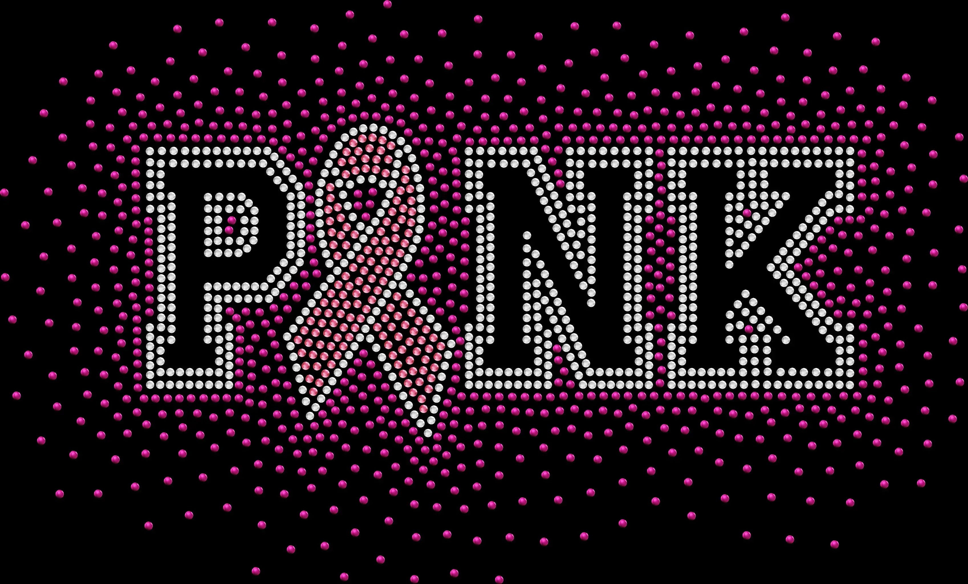 Pink breast cancer ribbon rhinestone shirt with sparkling firework design on unisex tee, awareness support shirt for women, survivor bling apparel with high shine rhinestones
