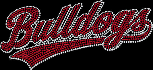 Show your Bulldogs baseball pride in style with this sparkly rhinestone swoosh shirt. Perfect for baseball moms, fans, and game day outfits.
