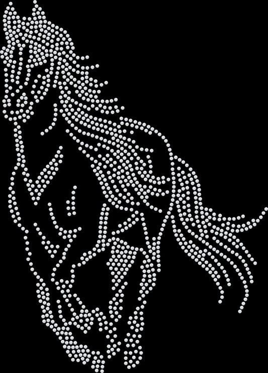 Show your love for horses with this full body horse rhinestone shirt. Perfect for riders, equestrian outfits, and horse lover gifts.
