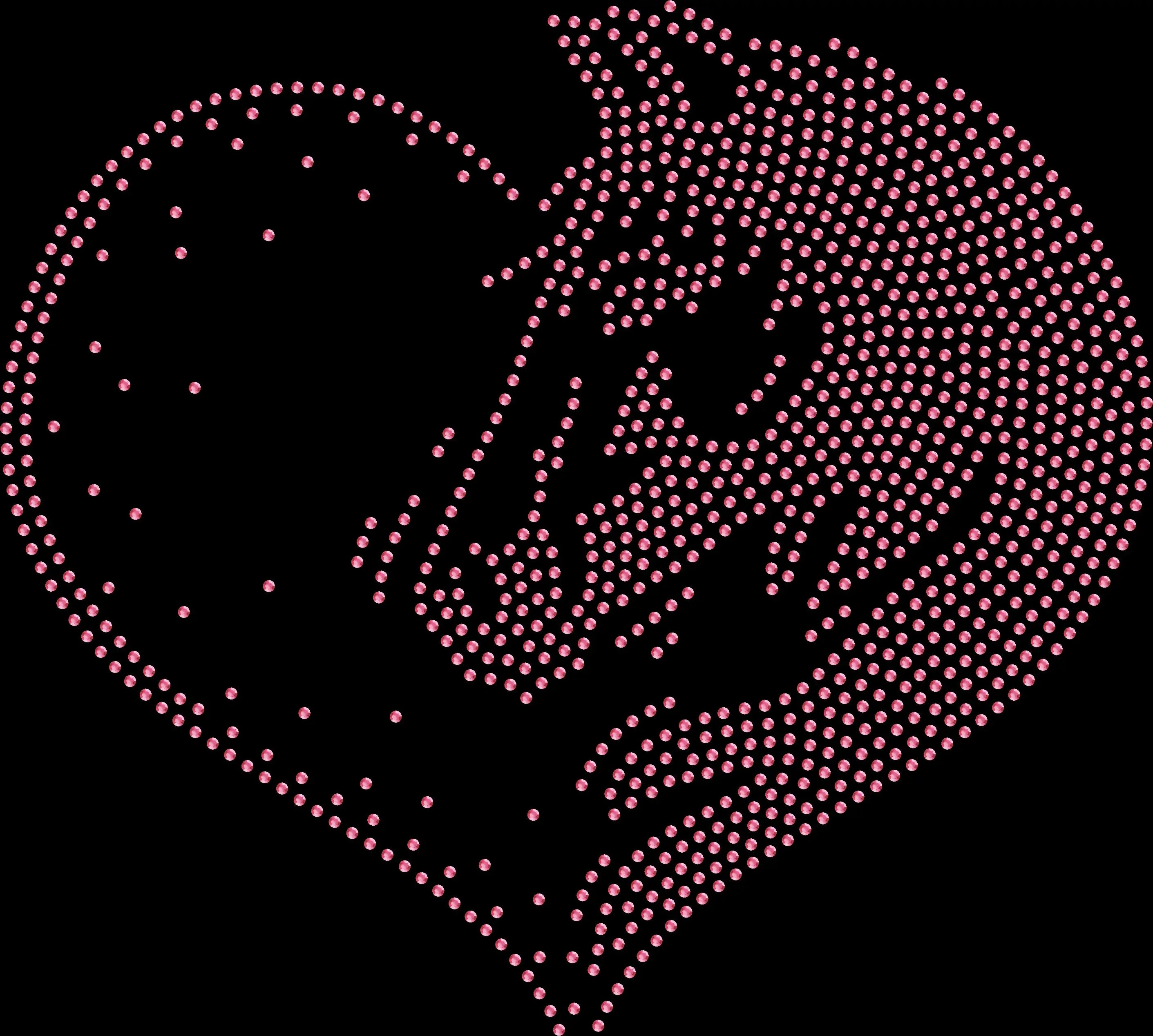 Show your love for horses with this heart horse head rhinestone shirt. Perfect for Derby outfits, equestrian fashion, and horse lover gifts.