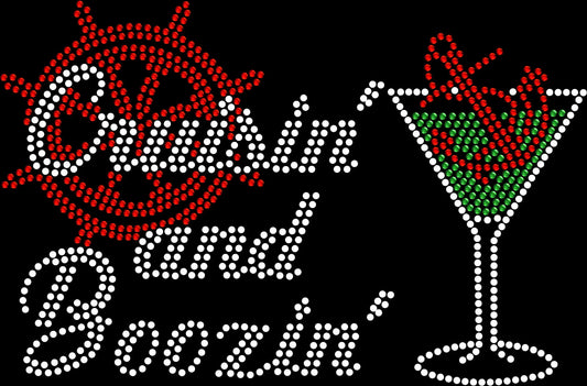 Get the party started with this Cruisin and Boozin rhinestone shirt. Perfect for cruises, girls trips, and fun vacation outfits.
