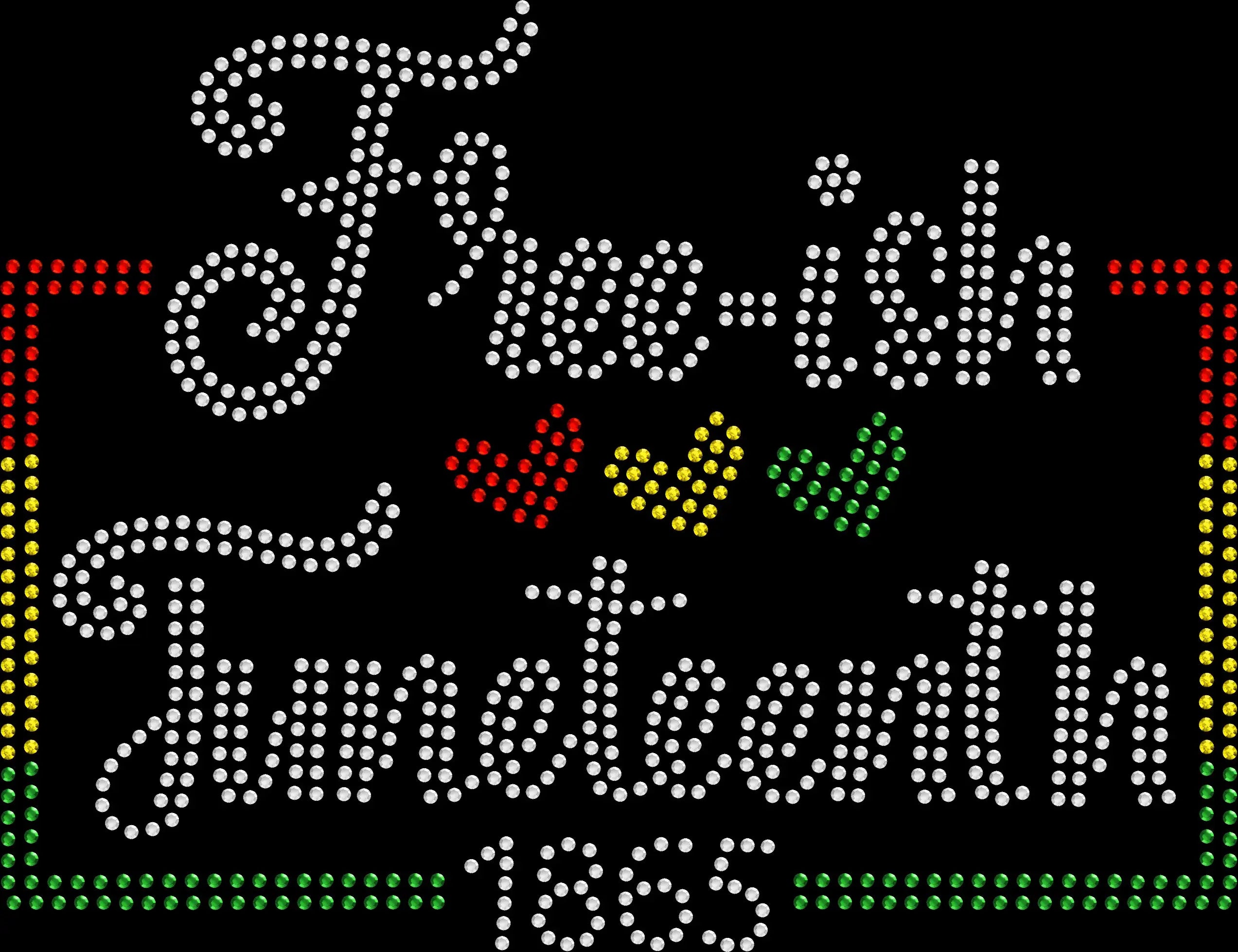 Free-ish Juneteenth Rectangle rhinestone shirt featuring sparkling crystal lettering framed in a bold geometric rectangle on a soft women’s fashion tee, celebrating Black freedom, resilience, and cultural pride with glam sparkle