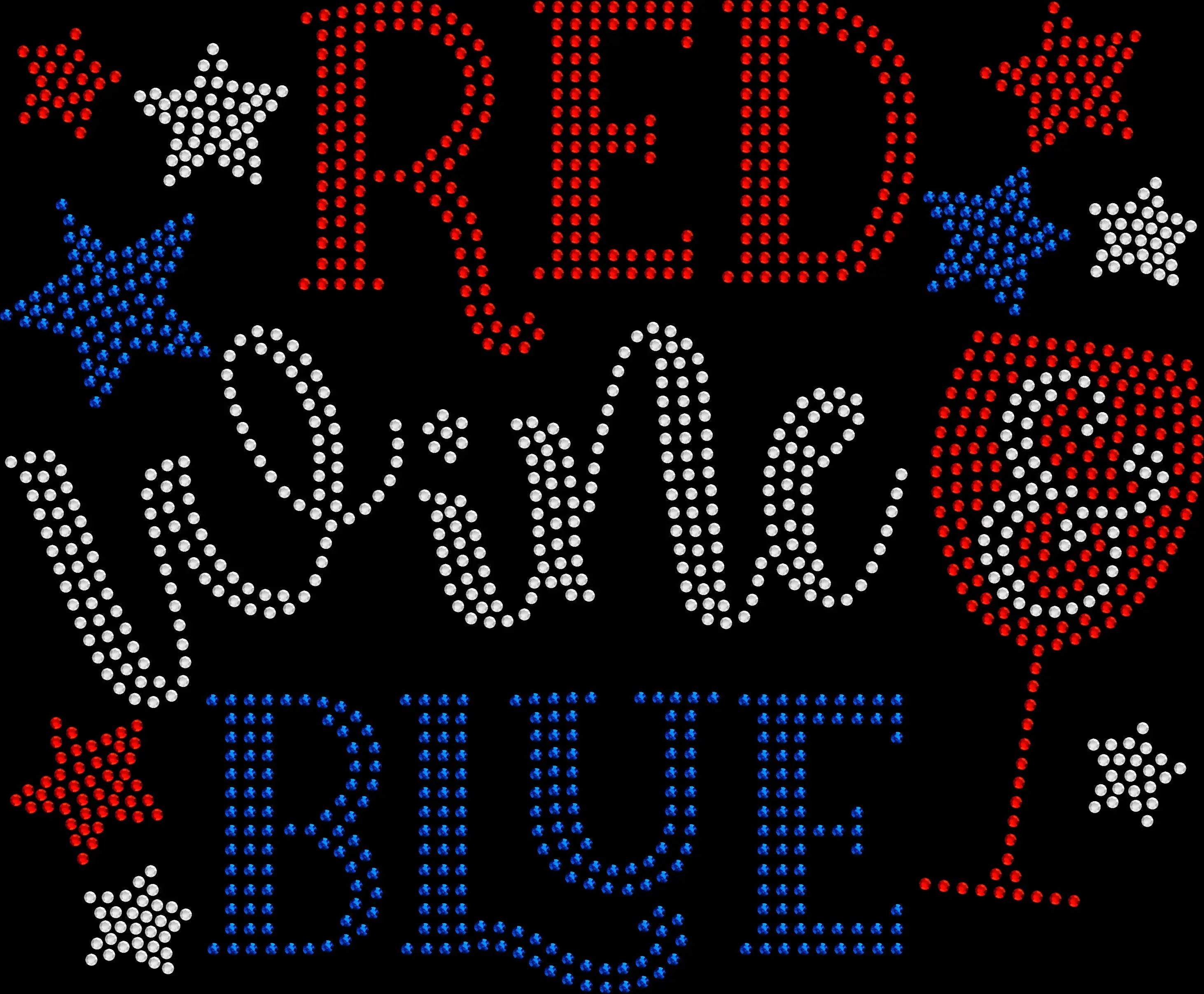 Red wine and blue rhinestone shirt with sparkling crystal lettering on a soft unisex tee, patriotic bling shirt for women, fun USA wine lover apparel with high shine rhinestones