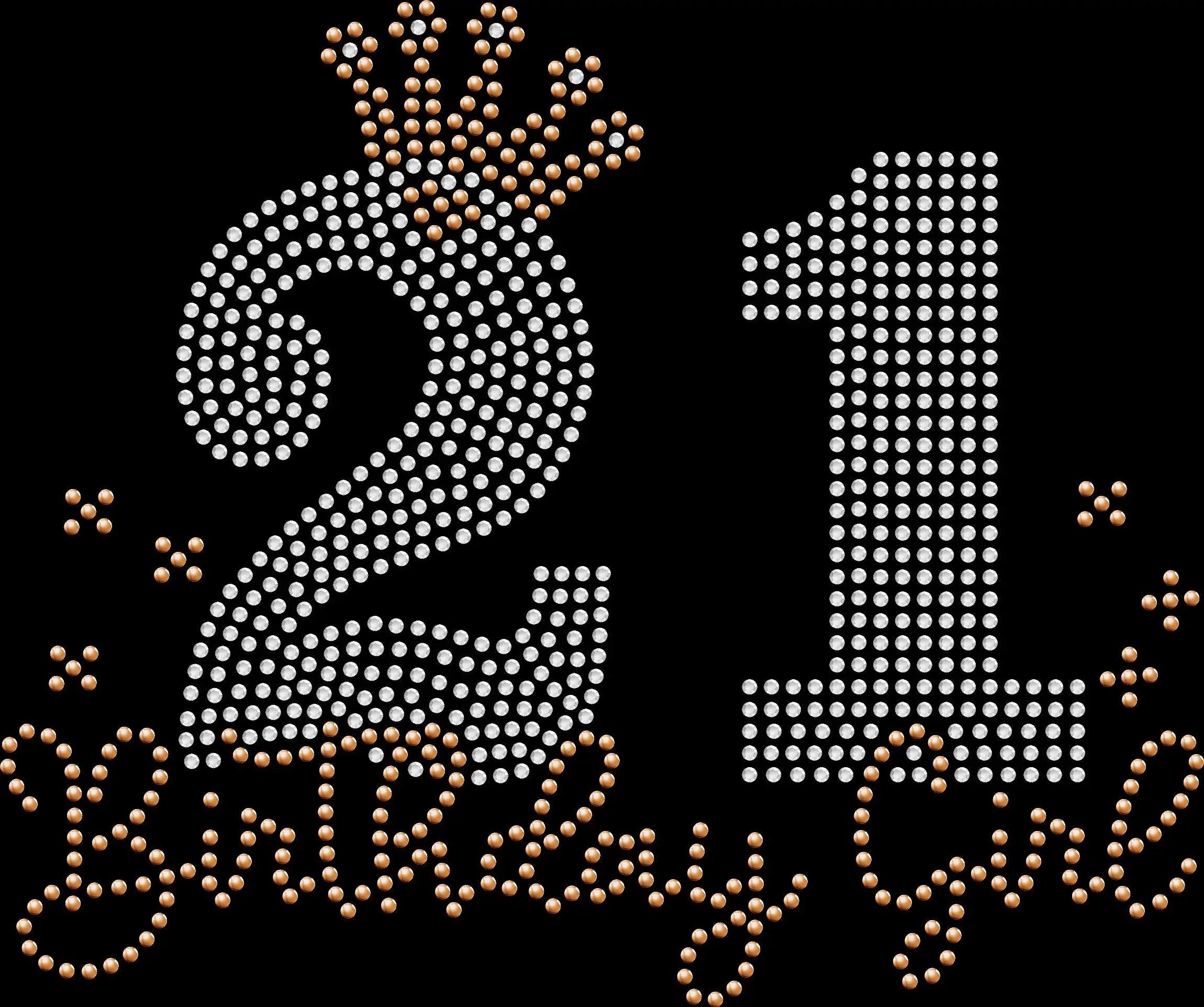 birthday girl crown rhinestone shirt personalized with custom birthday age on black shirt