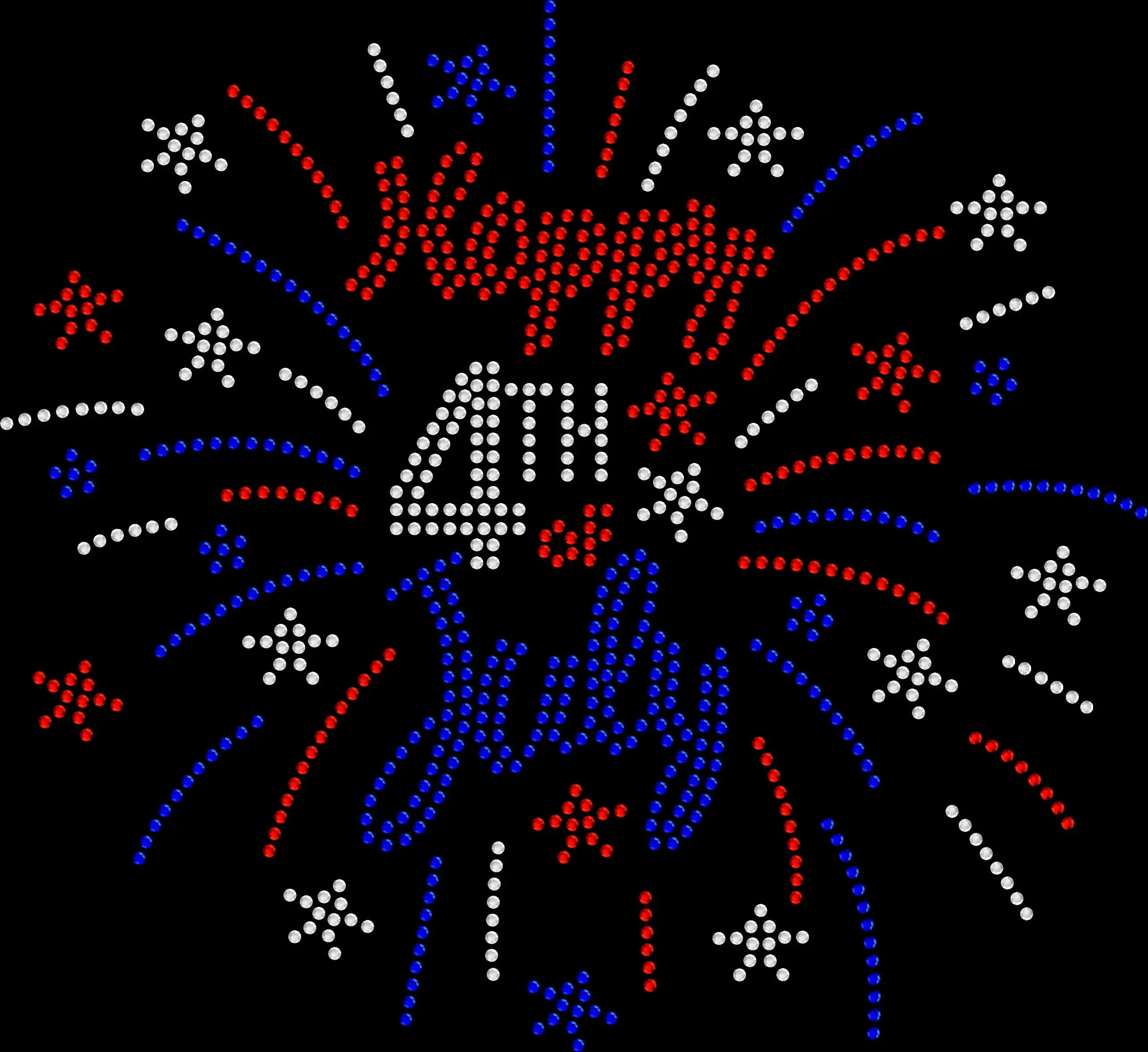 Sparkling rhinestone USA flag wings shirt with large back design on a black t-shirt, patriotic bling tee for women with red white and blue wings.