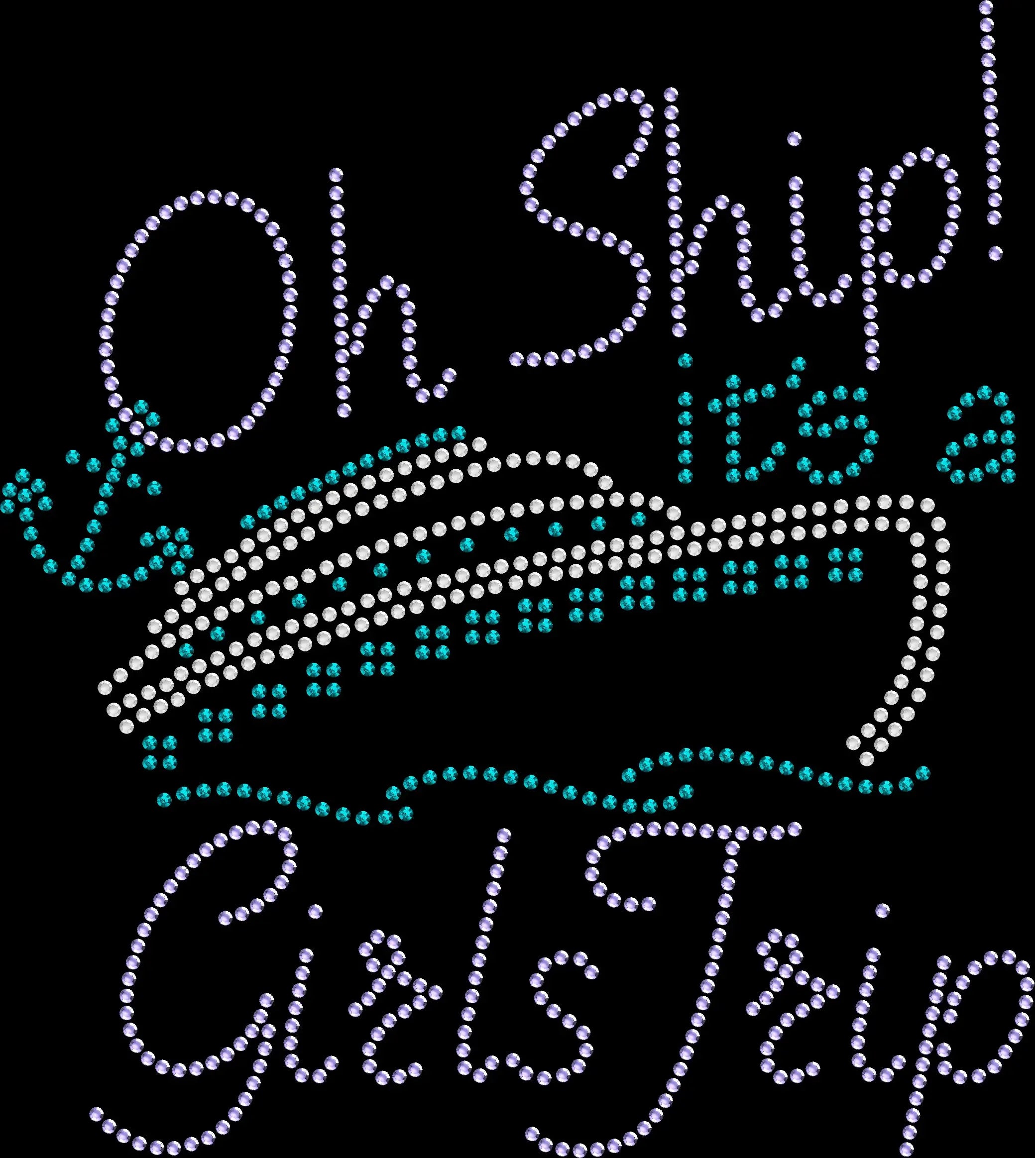 Celebrate your birthday at sea with this Oh Ship Birthday Trip cruise rhinestone shirt. Perfect for parties, vacations, and unforgettable memories.
