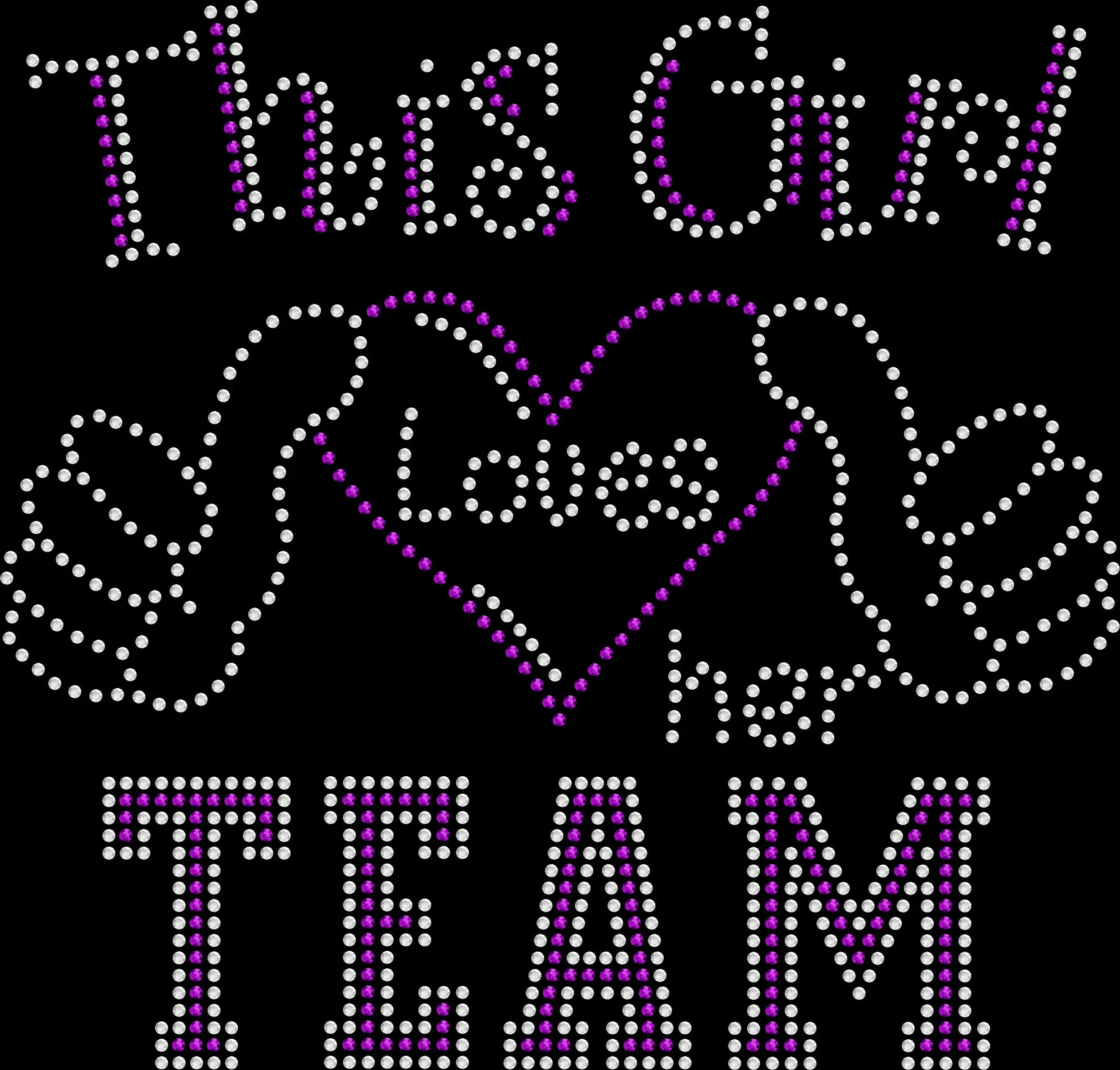 Just a Girl That Loves the custom football team rhinestone shirt featuring sparkling crystal lettering with a woman holding a football on a soft women’s tee, perfect for game day, tailgating, and stylish fan wear.