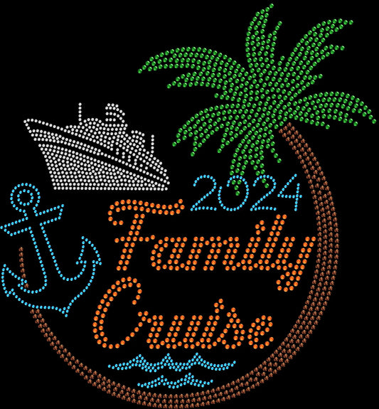 Celebrate your birthday cruise in style with a custom year rhinestone shirt. Perfect for parties, vacations, and unforgettable memories at sea.