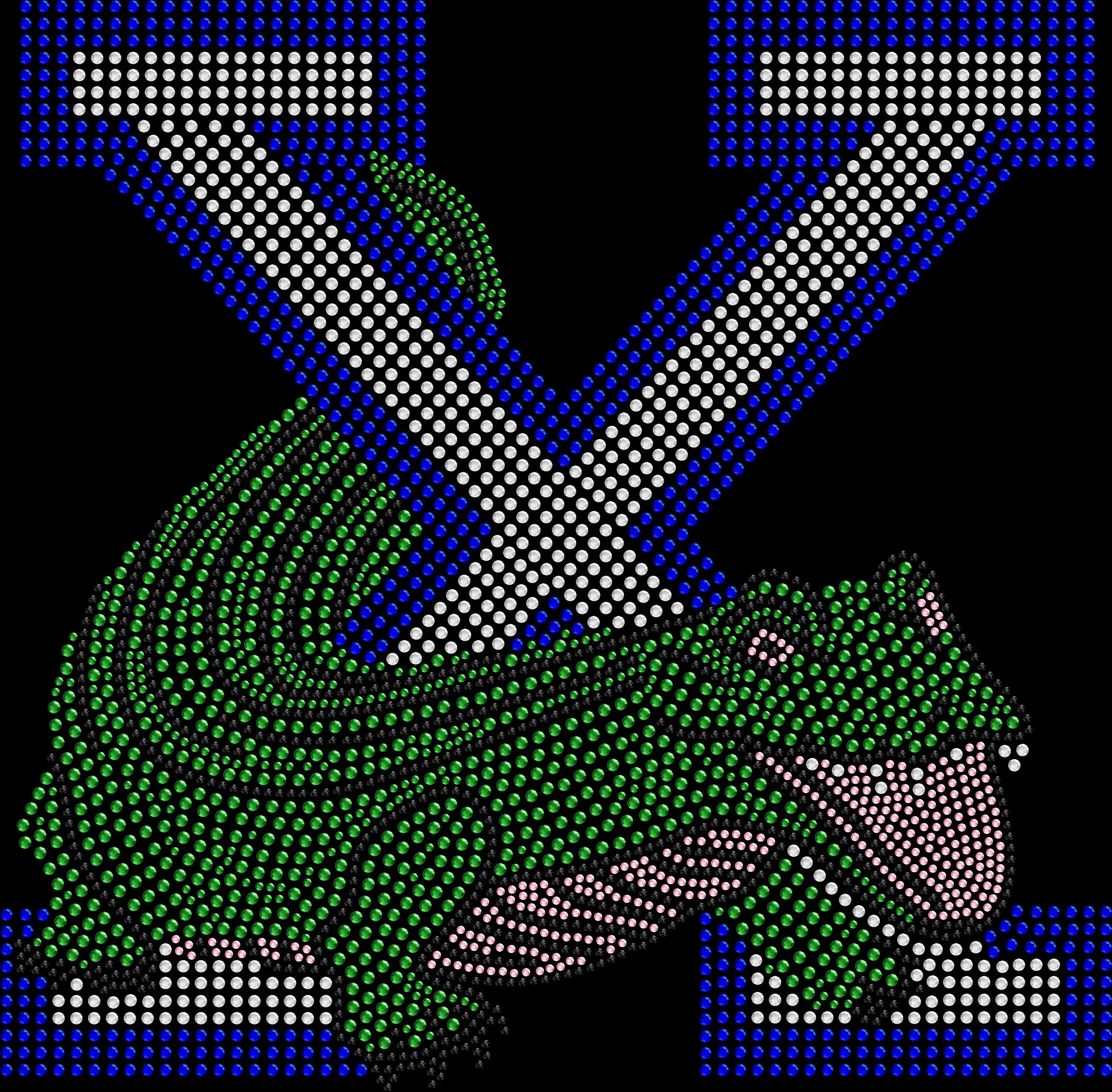 Blue and orange rhinestone alligator shirt featuring a bold gator-inspired design with an X accent for college football Saturdays, tailgates, rivalry games, watch parties and game-day fans.