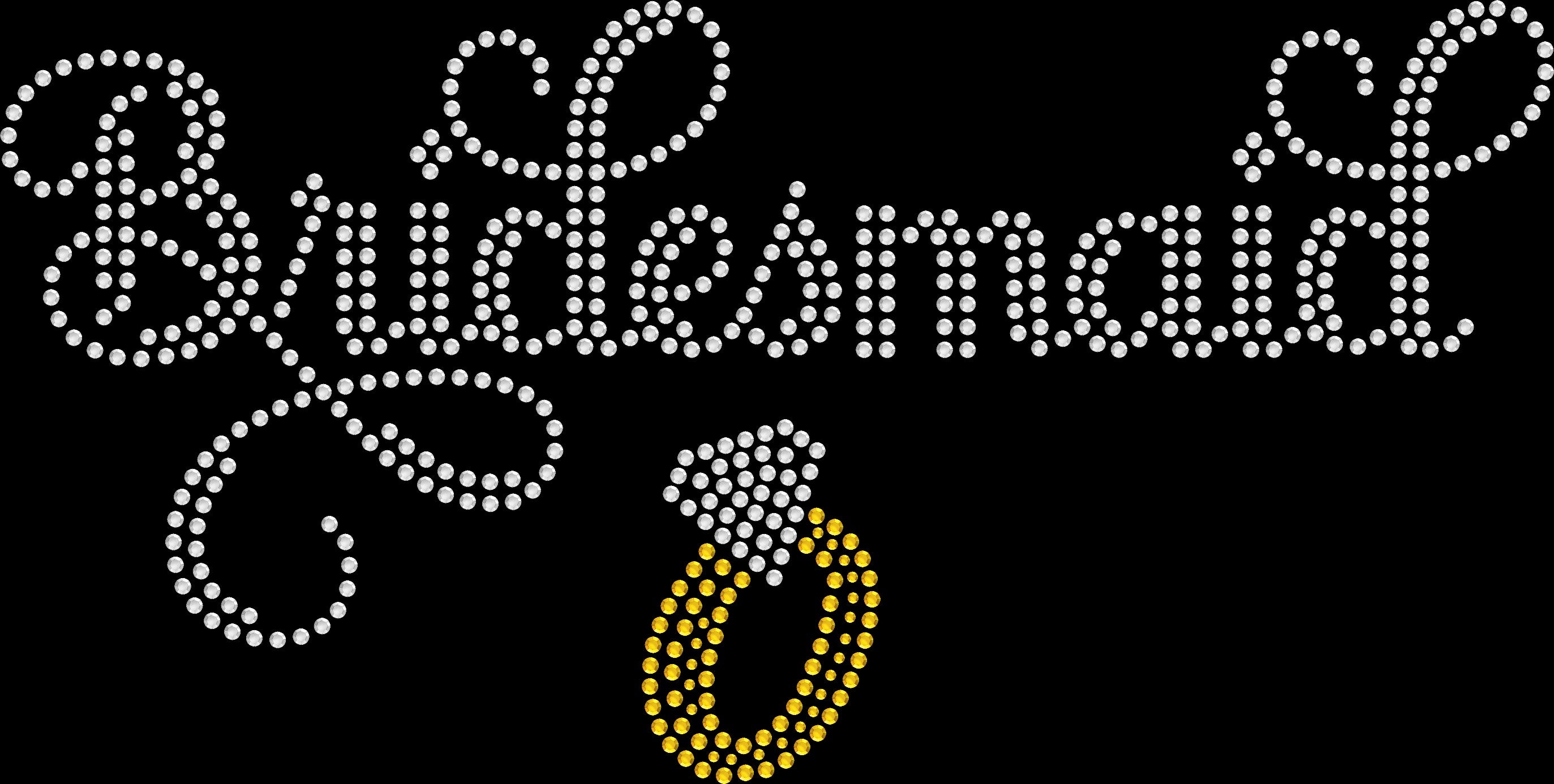 Bridesmaid rhinestone shirt featuring elegant crystal lettering with a sparkling diamond ring design on a soft t-shirt, bridal party bling apparel