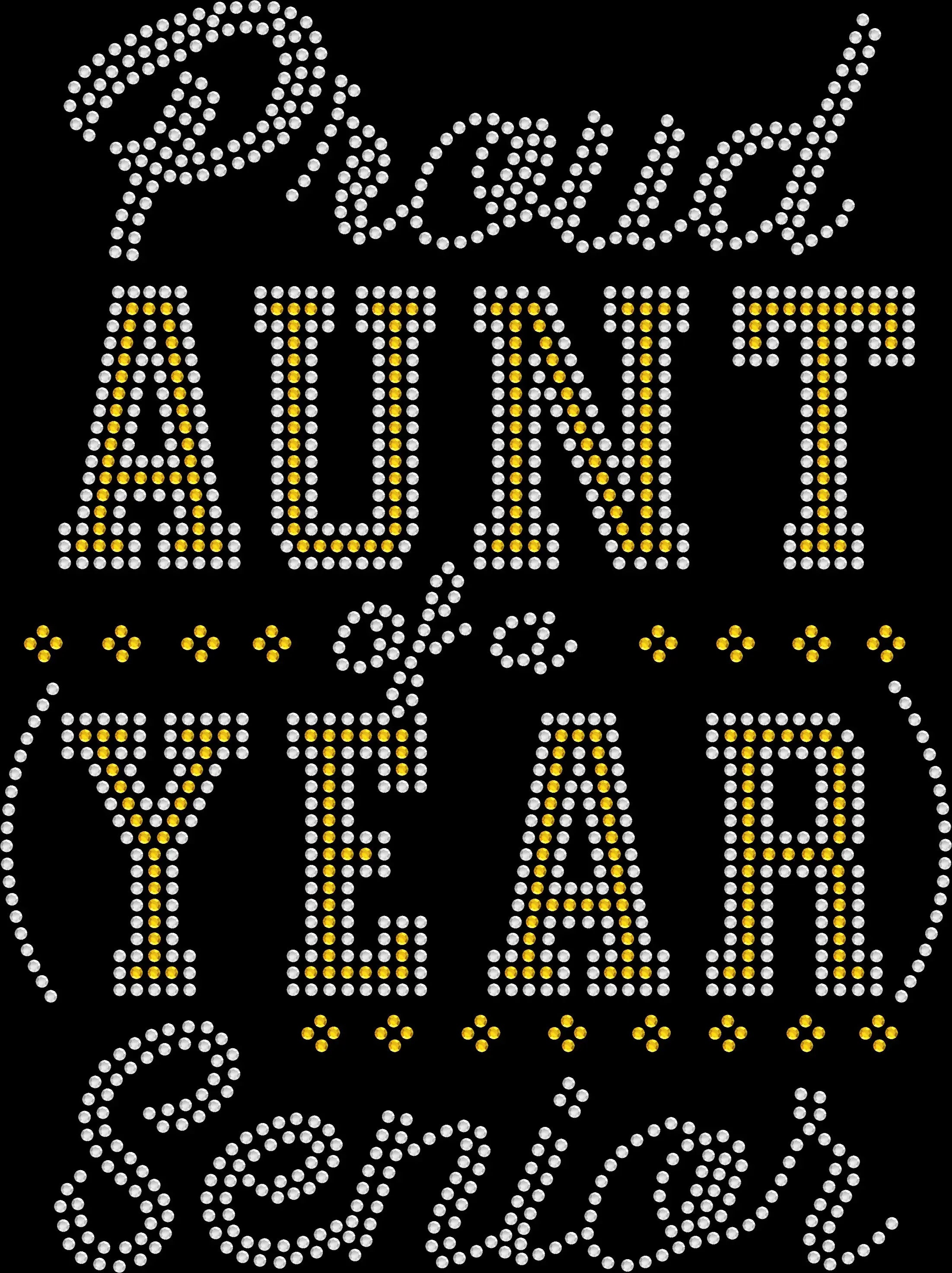 Proud Aunt of a Custom Year Senior shirt personalized with your graduate's year using premium glass rhinestones or holographic spangles. Ideal for graduation ceremonies, senior night, graduation parties, commencement, family celebrations, school spirit events, and memorable graduation photos. 🎓💖✨📣🎉