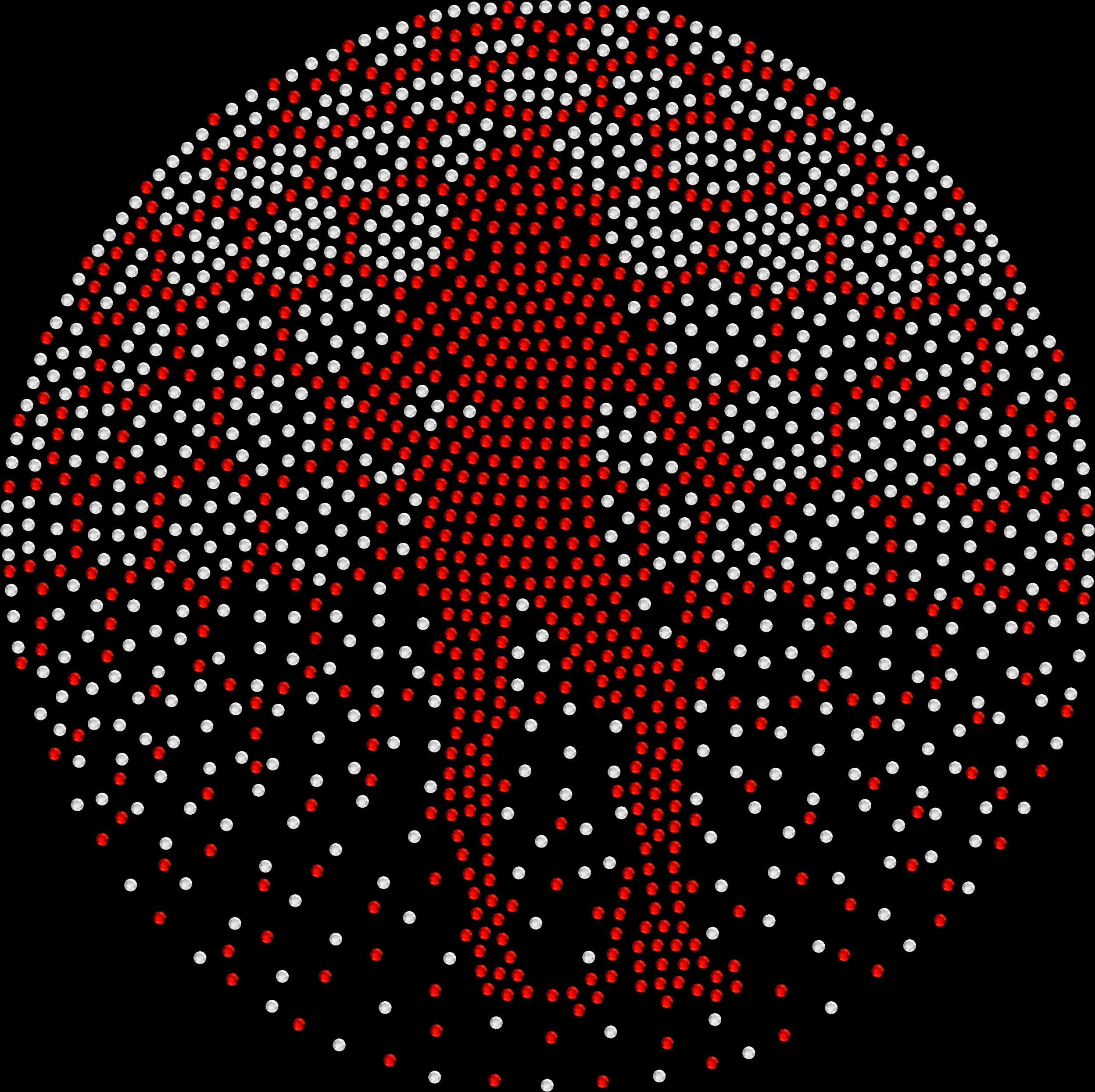 Women’s golf tee with ombre rhinestone golf ball and female golfer design.