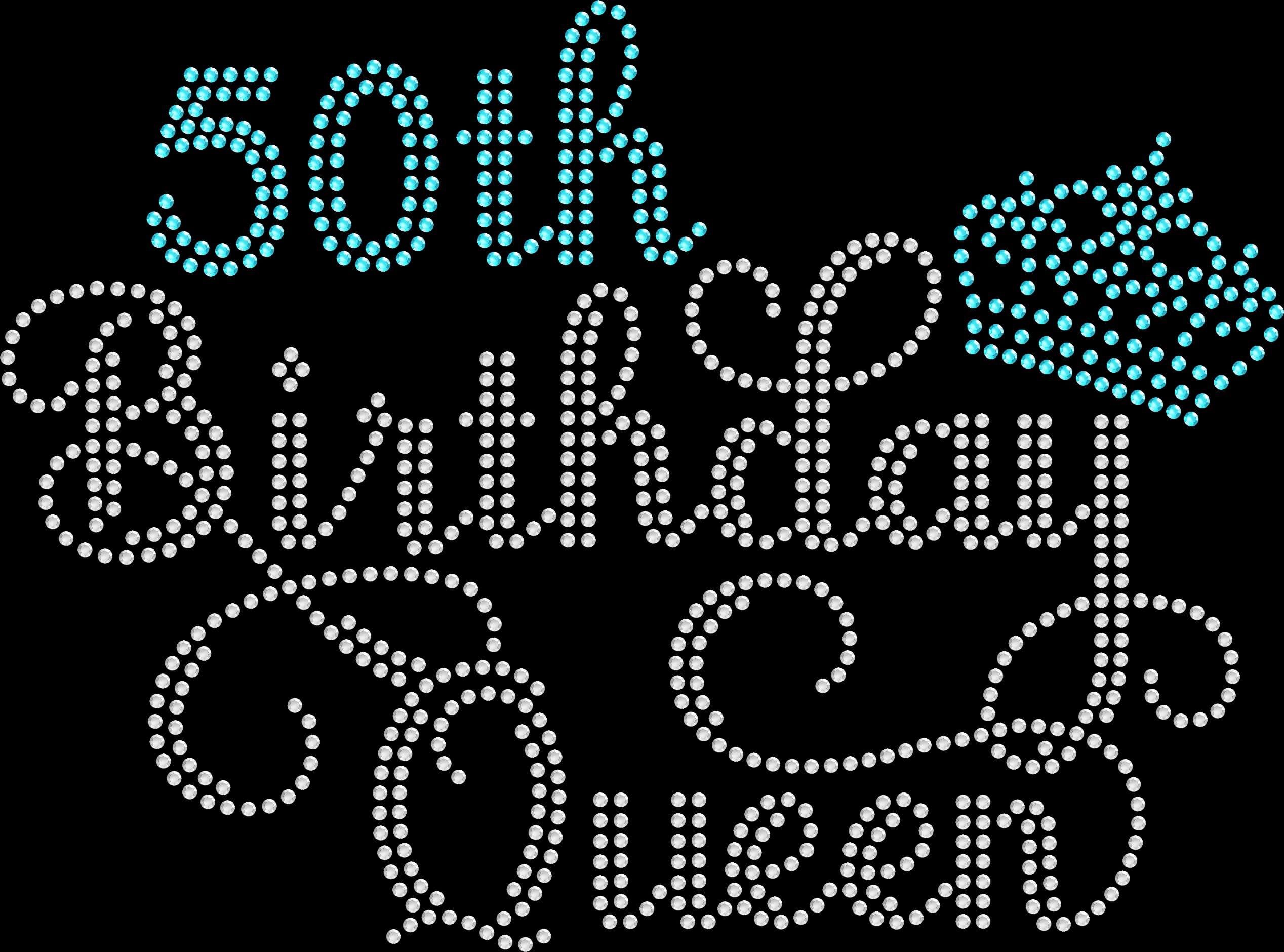 Birthday Queen rhinestone shirt with personalized name option in sparkling stones.