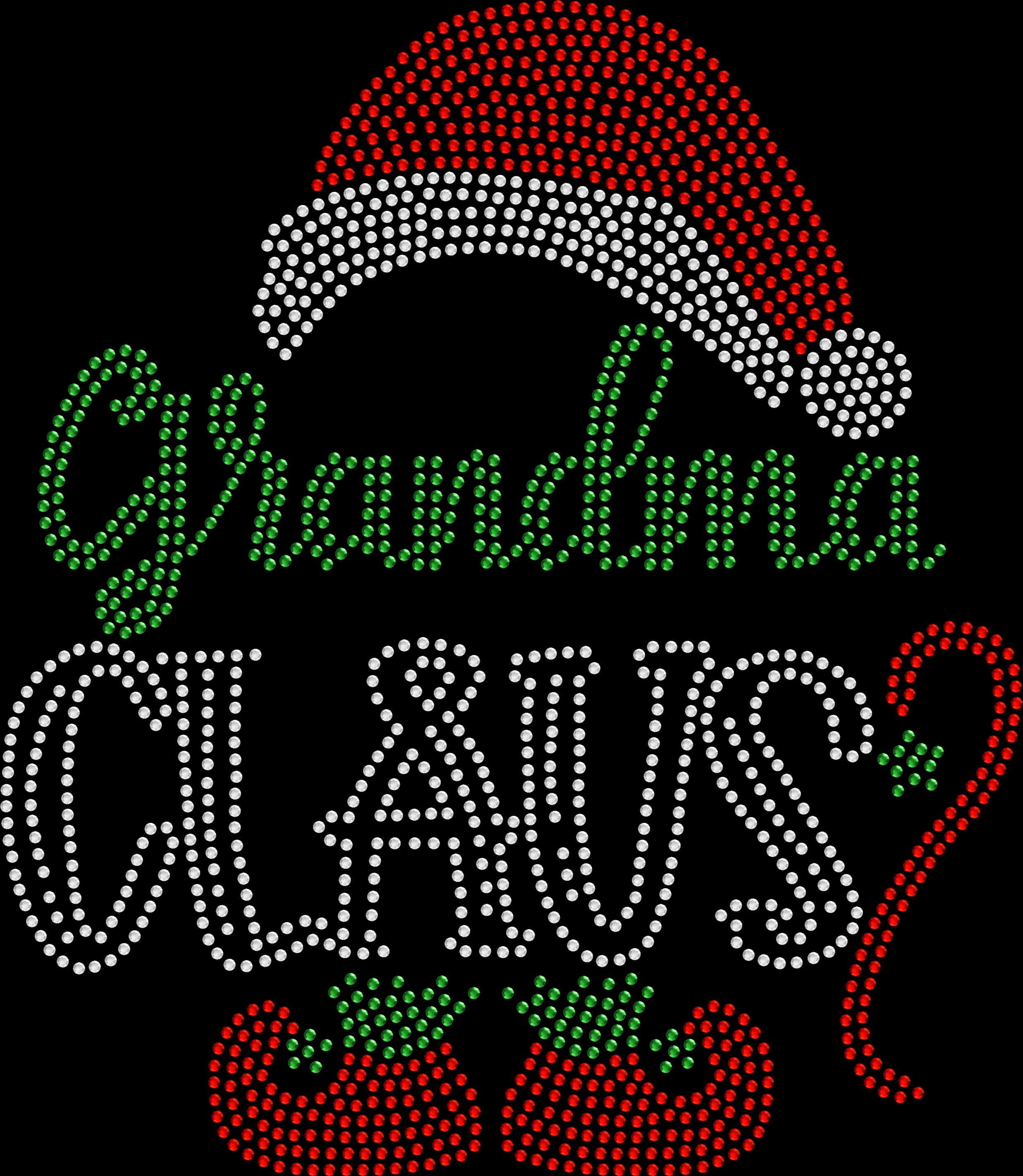 Custom Claus rhinestone shirt with sparkling elf boots and holiday hat, personalized name option