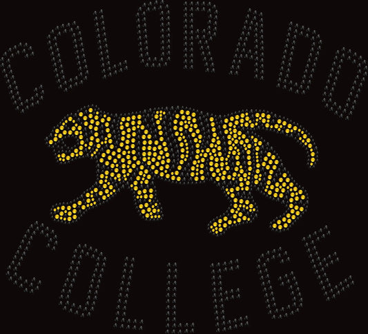 Colorado College vintage logo shirt featuring retro collegiate inspired school spirit design
