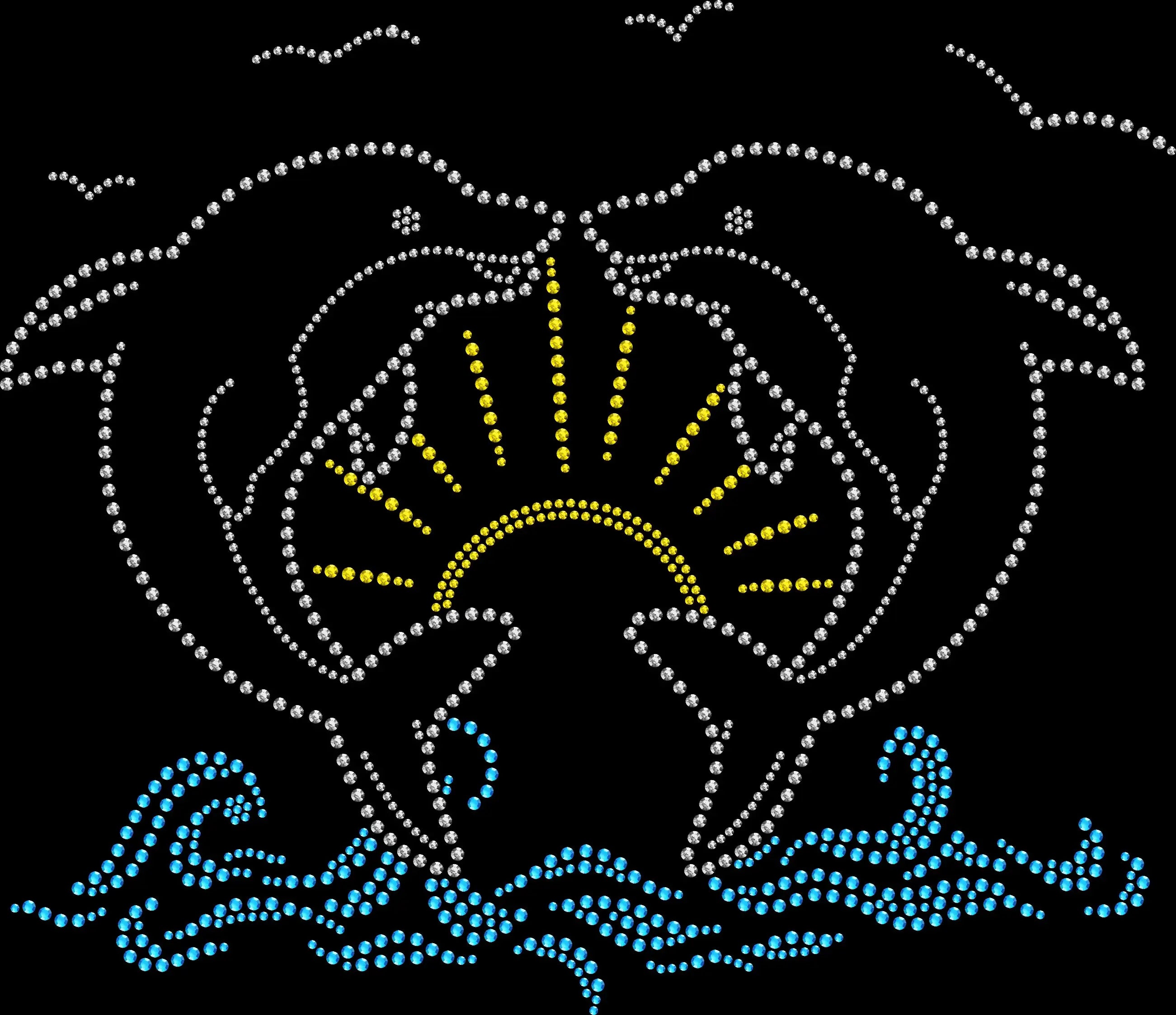 sunset dolphins rhinestone shirt featuring dolphins jumping over an ocean sunset design