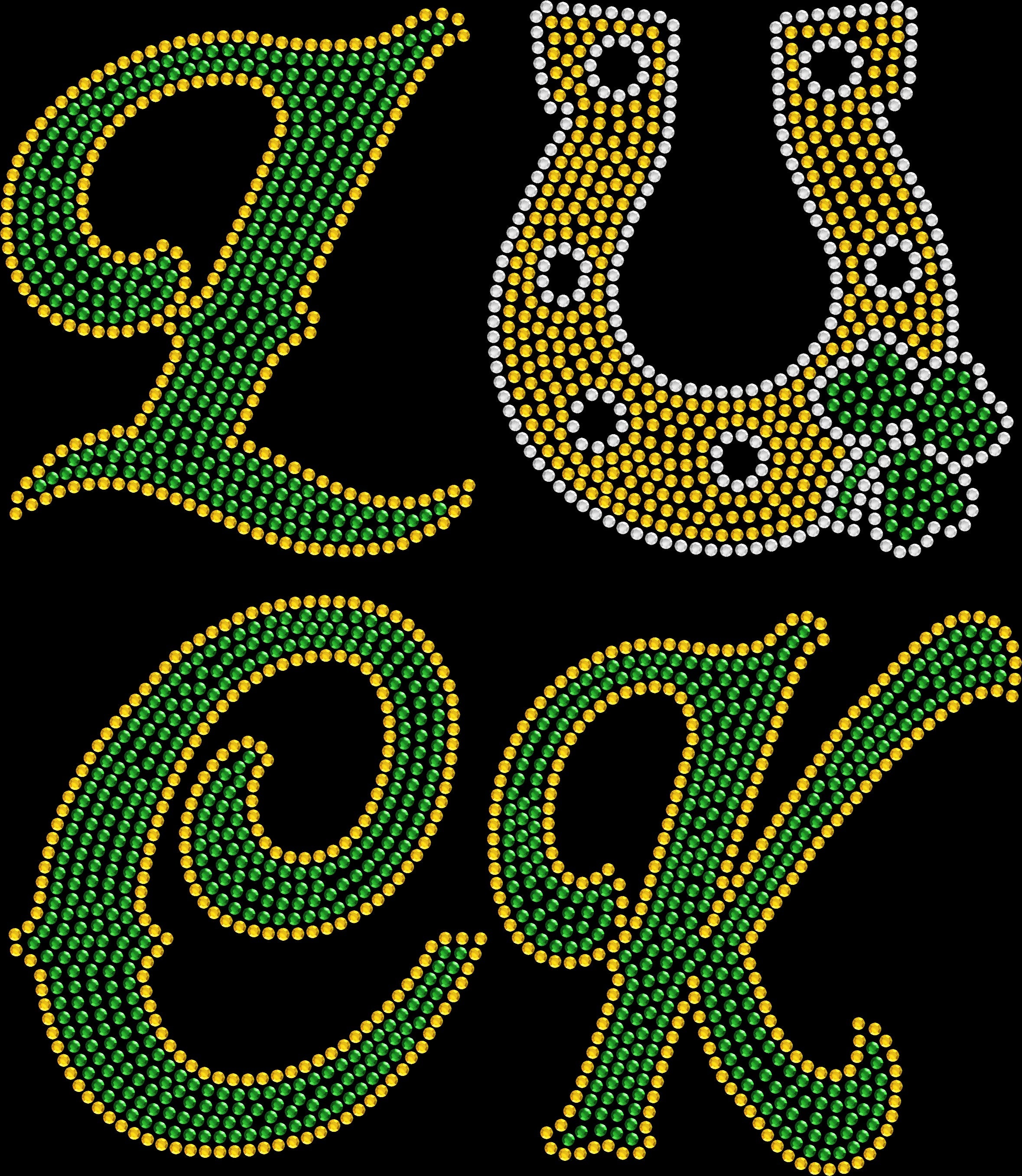 luck shamrock shirt, rhinestone horseshoe tee, sparkly St Patricks Day shirt, lucky bling top, shamrock party outfit, Irish festival shirt, green lucky tee, pub crawl outfit, glam holiday shirt, clover rhinestone tee