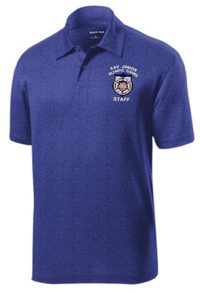 Men's (Adult) AAU Blue Staff Polo