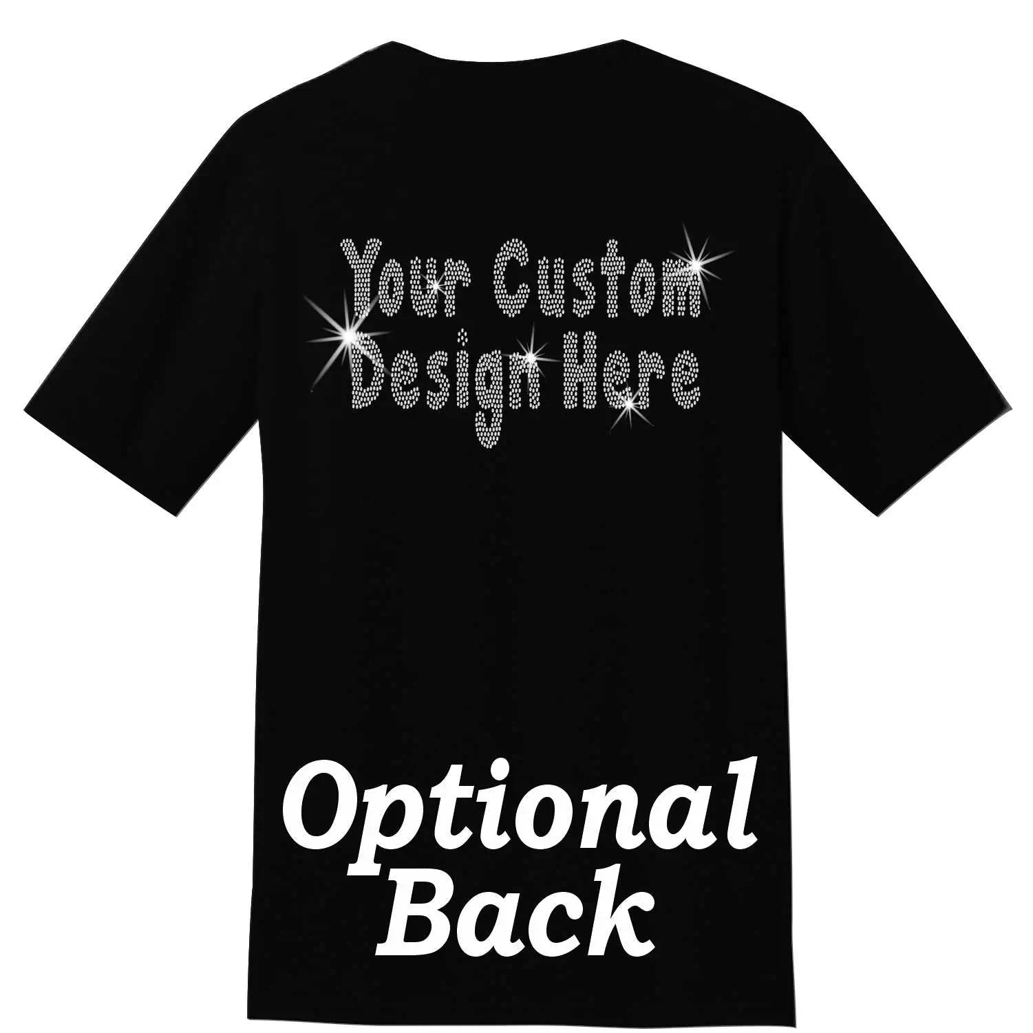 Add an additional design to the front or back of your shirt (ADD ON ITEM ONLY)