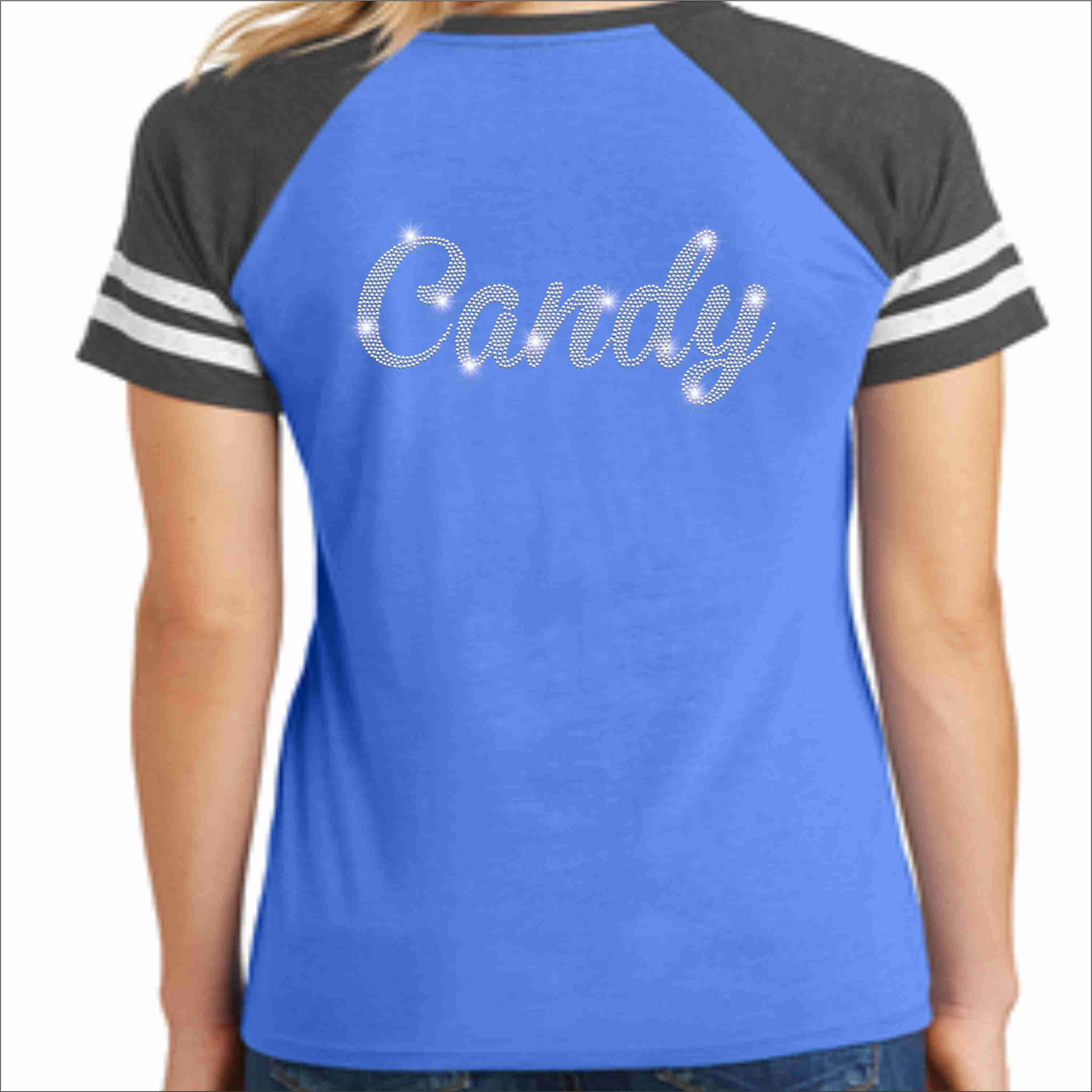 Brite Star Twirlers- Womens Jersey Shirt Jersey Shirt Beckys-Boutique.com 