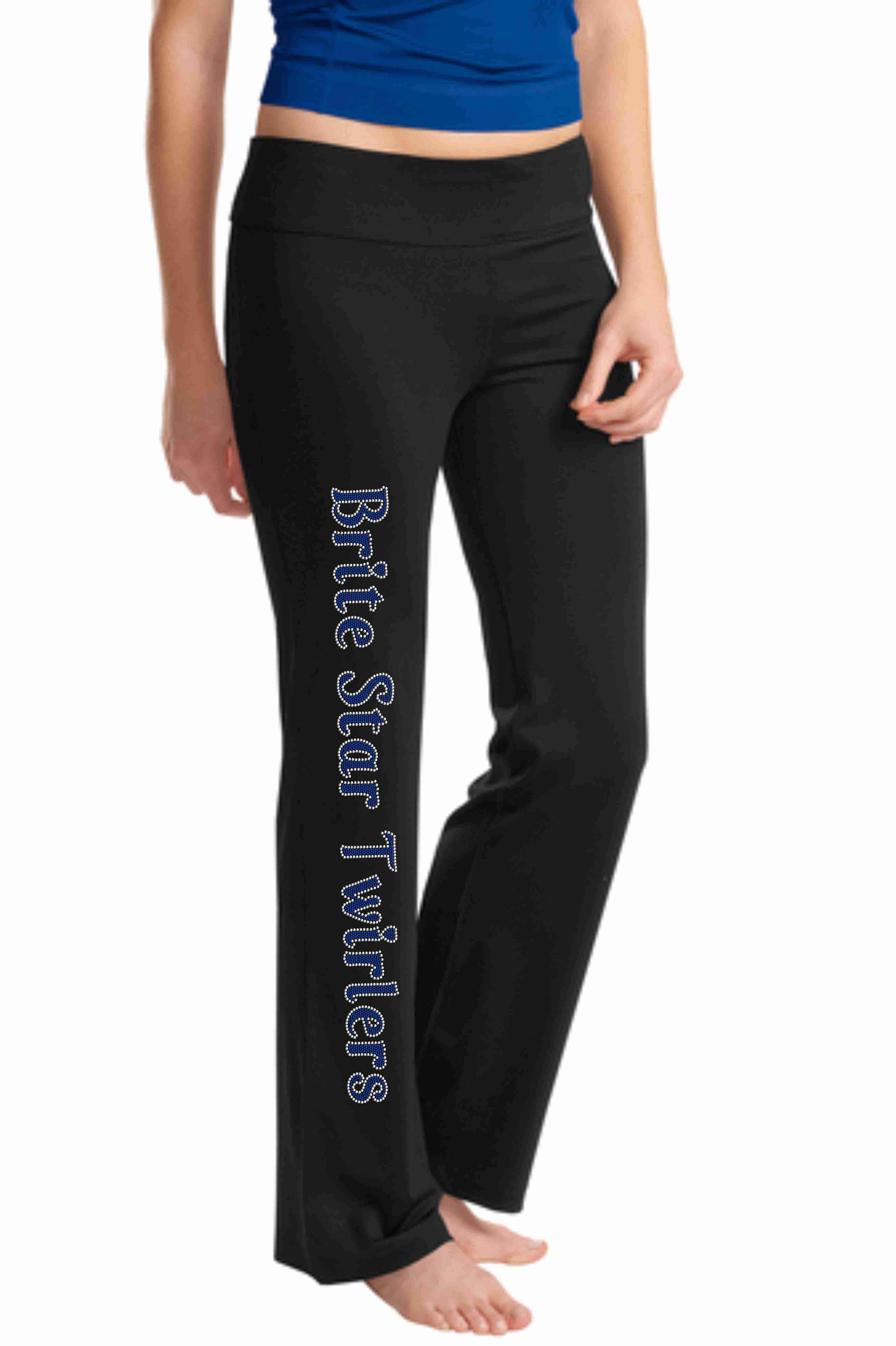 Brite Star Twirlers- Yoga Pants Yoga Pants Beckys-Boutique.com Extra Small 