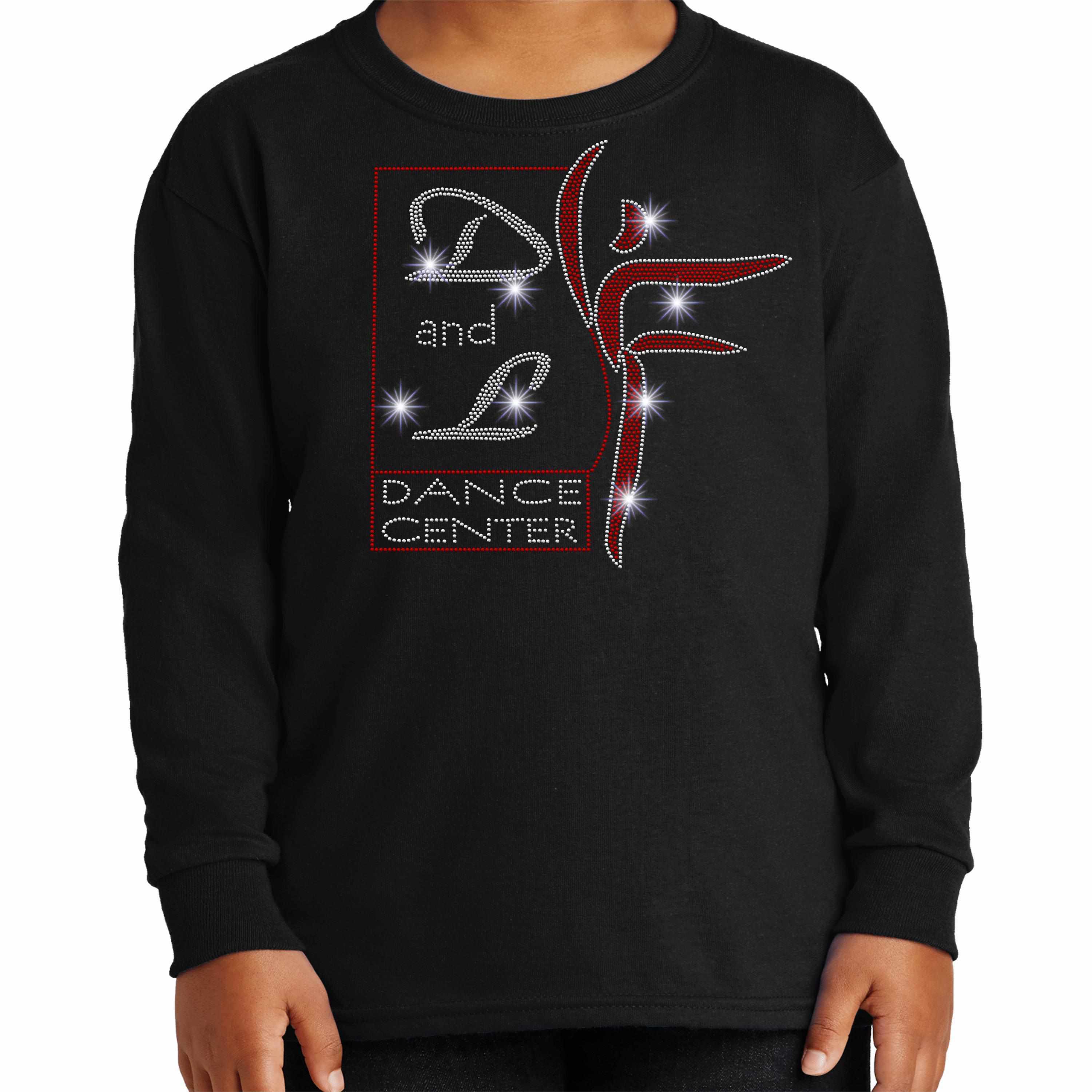 D and L Dance Center Long Sleeve Youth-Youth Long Sleeve-Becky`s Boutique-Extra Small-Beckys-Boutique.com