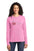 University Carillon Spangle Bling shirt -long sleeve crew neck Schools Becky's Boutique XS Pink 