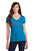 University Carillon Spangle Rhinestone Bling shirt - v-neck Schools Becky's Boutique XS Aqua 