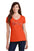 University Carillon Spangle Rhinestone Bling shirt - v-neck Schools Becky's Boutique XS Orange 