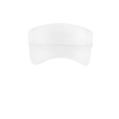 Whipping Childhood Cancer Bling Visor VIEW ALL DESIGNS Becky's Boutique White 